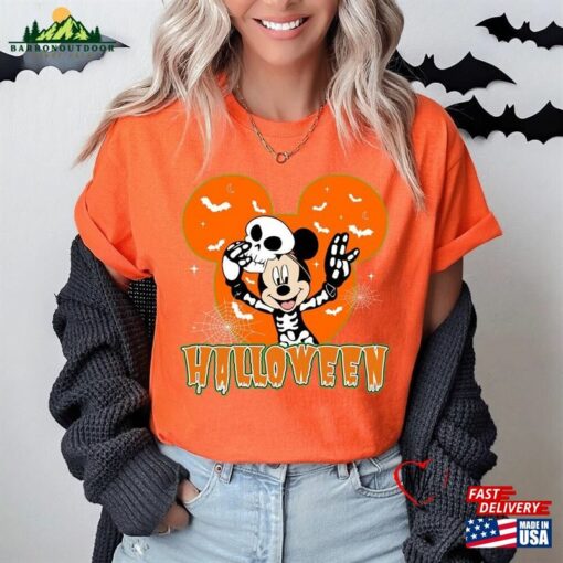 Halloween Disney Family Shirt 2023 Mickey And Friends Disneyland Hoodie Unisex