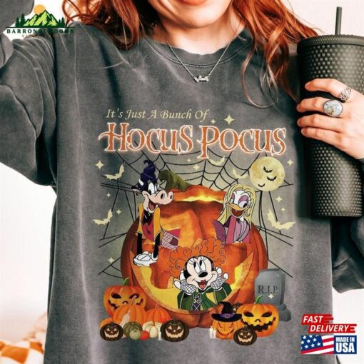 Halloween Disney Hocus Pocus Comfort Colors Shirt It’s Just A Bunch Of Classic T-Shirt