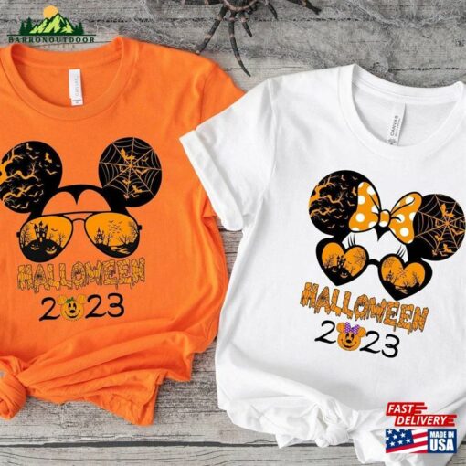 Halloween Disney Mickey And Minnie Shirt Sweatshirt 2023 Classic T-Shirt