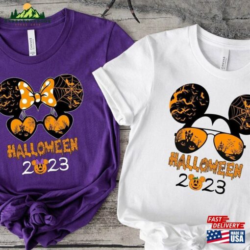 Halloween Disney Mickey And Minnie Shirt Sweatshirt 2023 Classic T-Shirt