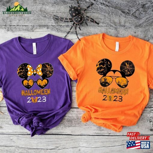 Halloween Disney Mickey And Minnie Shirt Sweatshirt 2023 Classic T-Shirt