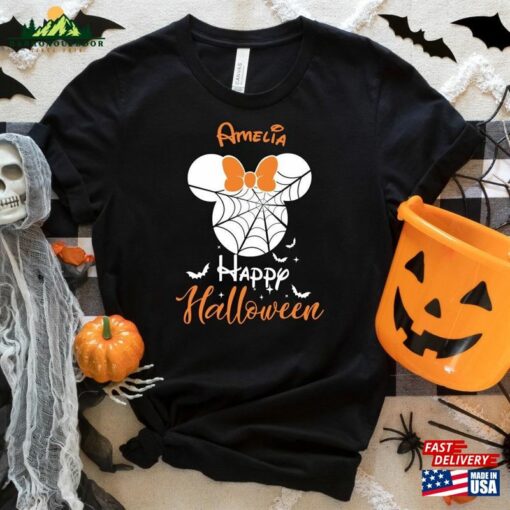 Halloween Disney Trip T-Shirt For Family Matching T-Shirts 2023 Mickey Mouse Hoodie