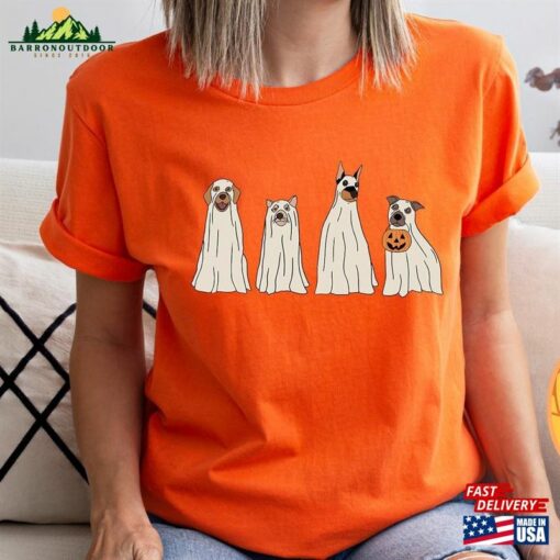 Halloween Dog Shirt Custom Ghost 2023 Happy T-Shirt Classic