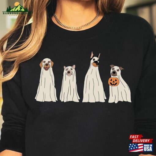 Halloween Dog Shirt Custom Ghost 2023 Happy T-Shirt Classic