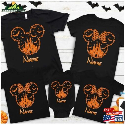 Halloween Family 2023 Matching Shirts Not So Scary Personalized T-Shirt Sweatshirt