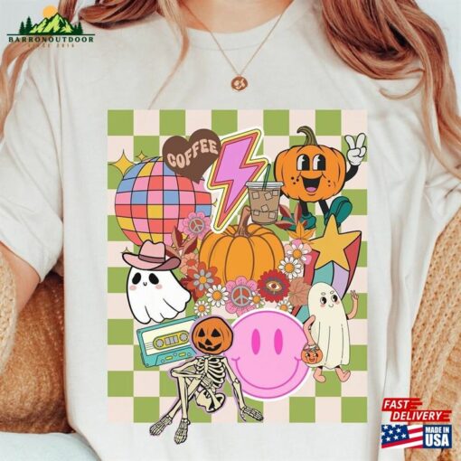 Halloween Fun 2023 Womans Mens Unisex Garment Dyed T-Shirt Classic