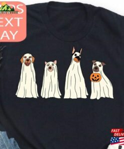 Halloween Ghost Dog T Shirt Shirt Sweatshirt Classic 3
