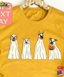 Halloween Ghost Dog T Shirt Shirt Sweatshirt Classic 4