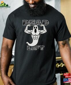Halloween Ghost Gym Weight Lifting T Shirt Funny T Shirt Jacked Deadlift Hoodie Sweatshirt 3