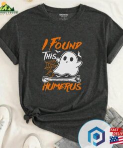 Halloween Ghost I Found This Humerus Hostpiral T Shirt Sweatshirt Sweater Unisex 3