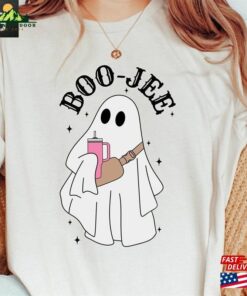 Halloween Ghost Shirt Boo Jee Spooky Tee Unisex Hoodie
