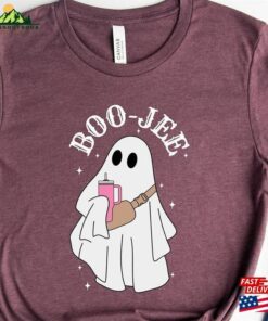 Halloween Ghost Shirt Boo Jee Spooky Tee Unisex Hoodie