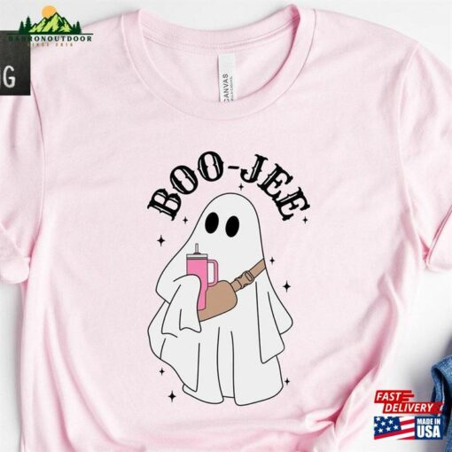 Halloween Ghost Shirt Boo Jee Spooky Tee Unisex Hoodie