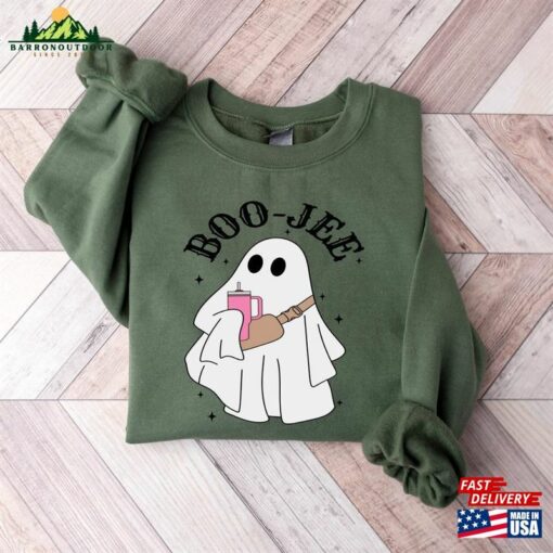 Halloween Ghost Sweatshirt Boo Jee Shirt Classic Hoodie