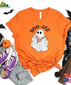 Halloween Ghost Sweatshirt Boo Jee Shirt Classic Hoodie 4
