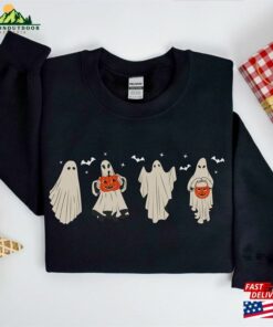 Halloween Ghost Sweatshirt Sweater 2023 Happy Unisex Classic 2 Halloween Ghost Sweatshirt Sweater 2023 Happy Unisex Classic 3