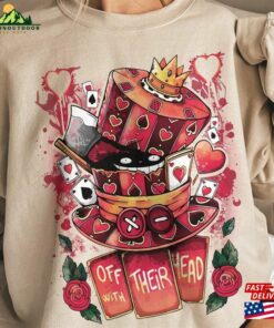Halloween Hatter Cheshire Cat Mad Cut Off Their Head Sweatshirt Alice In Wonderland Comfort Color Shirt Classic T-Shirt