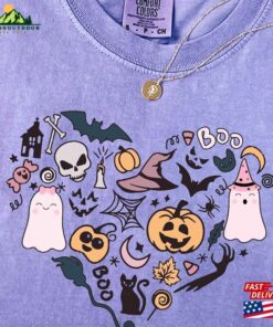 Halloween Hearth Shirt Gift For Moms Cute T-Shirt Pumpkin Sweatshirt Hoodie