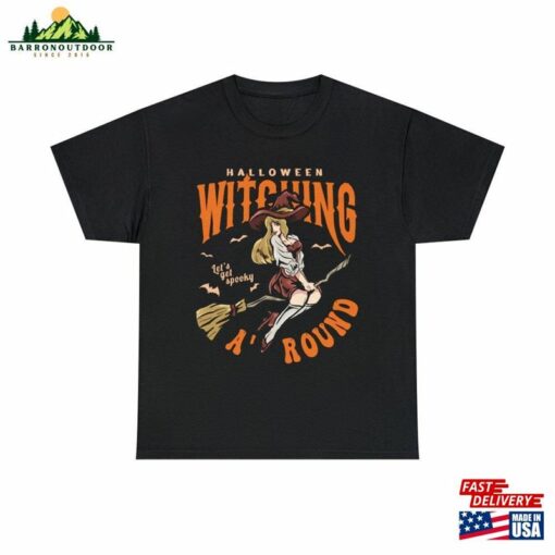 Halloween Hocus Pocus Witching Around In Style Classic Hoodie
