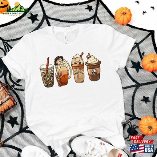 Halloween Horror Coffee Sweatshirt Movie Shirt Hoodie