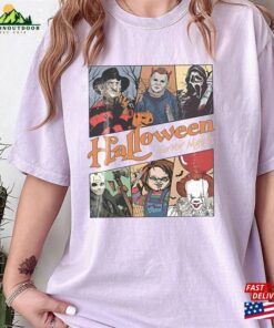 Halloween Horror Nights Comfort Color Shirt Vintage Universal Studios Movie Hoodie Sweatshirt