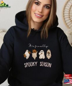 Halloween It’s Finally Spooky Season Hoodie Classic