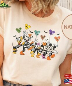 Halloween Mickey And Friends Balloons Shirts Disney 2023 Shirt Sweatshirt T-Shirt