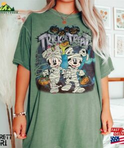 Halloween Mickey Minnie Trick Or Treat Comfort Colors Shirt's Not So Scary Classic Unisex 2 Halloween Mickey Minnie Trick Or Treat Comfort Colors Shirts Not So Scary Classic Unisex 3
