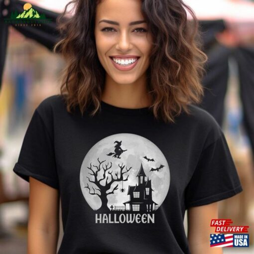 Halloween Moon Shirt T-Shirt Unisex