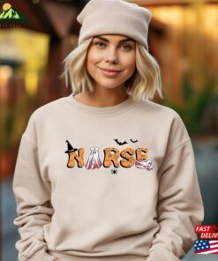 Halloween Nurse Shirt Spooky Nursing Sweatshirt Life Hoodie T-Shirt 2 Halloween Nurse Shirt Spooky Nursing Sweatshirt Life Hoodie T Shirt 3