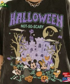 Halloween Oogie Boogie Shirt Retro Mickey And Friends Skeleton Pumpkin T-Shirt Classic