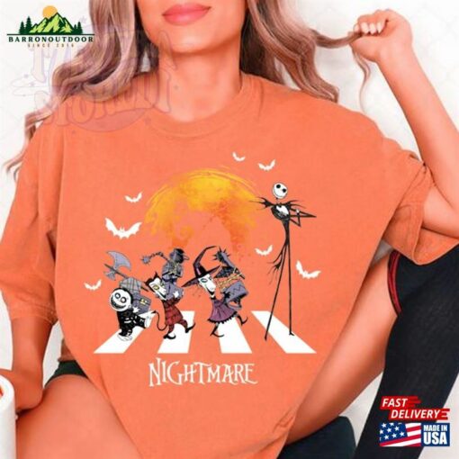 Halloween Party 2023 With Our Nightmare Before Christmas Shirt The Perfect Choice For Season At Disneyland Sweatshirt Hoodie