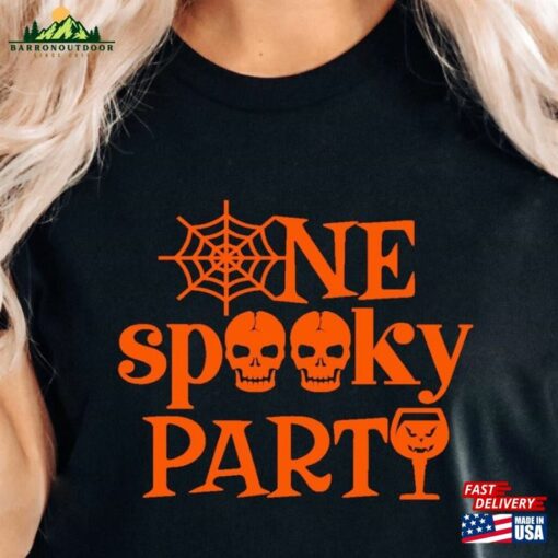 Halloween Party Tee One Spooky Family Shirt Hoodie T-Shirt