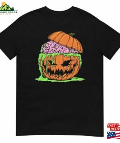 Halloween Pumpkin Brains T-Shirt Classic