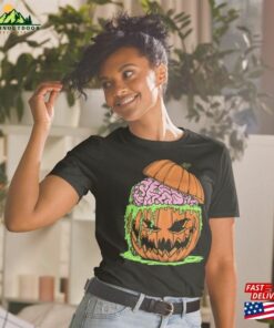Halloween Pumpkin Brains T-Shirt Classic 2 Halloween Pumpkin Brains T Shirt Classic 3