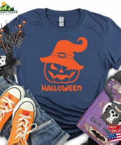 Halloween Pumpkin Face Shirts Funny T Shirt Tops 2023 Trick Or Treat Hoodie 3