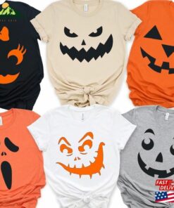 Halloween Pumpkin Shirt Costume Party Sweatshirt T-Shirt