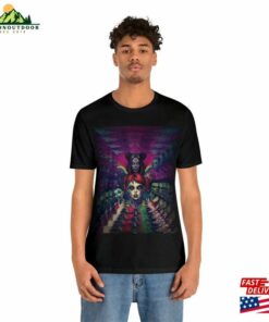 Halloween Rainbow Zoom Zombies Scary Artistic Graphic Shirt T-Shirt Classic