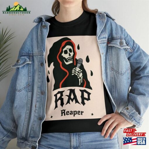 Halloween Rap Reaper T-Shirt Classic