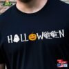 Halloween Shirt For Men Statement T-Shirt With Pumpkin Ghost And Skeleton Hands Hoodie
