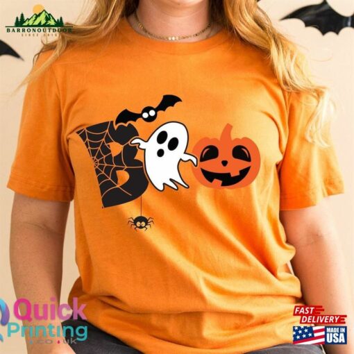Halloween Shirt For Women Boo Kids Unisex T-Shirt
