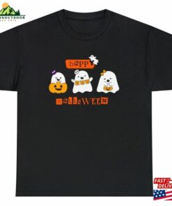 Halloween Shirt Ghost 2023 Happy Sweatshirt T-Shirt