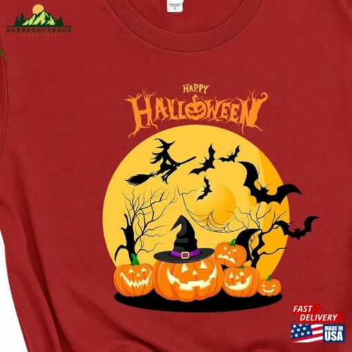 Halloween Shirt Happy Spooky Season Unisex Classic