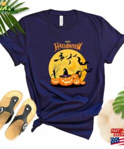 Halloween Shirt Happy Spooky Season Unisex Classic 3