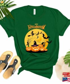 Halloween Shirt Happy Spooky Season Unisex Classic 4