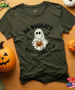 Halloween Shirt Quot No Biggity Bout To Bag It Up Hoodie Classic