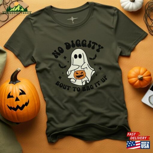 Halloween Shirt Quot No Biggity Bout To Bag It Up Hoodie Classic