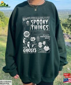 Halloween Shirt Spooky Things 2023 Happy T-Shirt Unisex