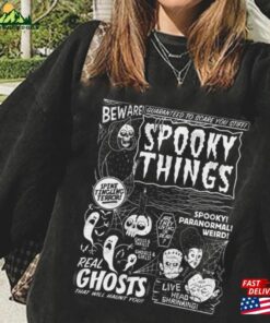 Halloween Shirt Spooky Things 2023 Happy T-Shirt Unisex