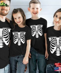 Halloween Skeleton Shirts Shirt Party Tee Sweatshirt Unisex